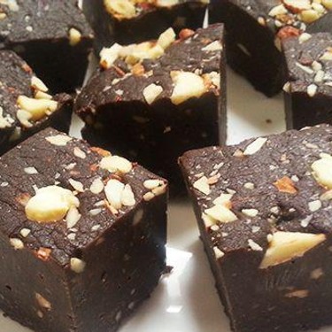 Chocolate Biscuit and Nuts Fudge Recipe | SideChef