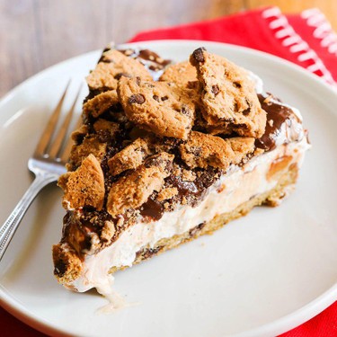 Chocolate Chip Cookie Dough Ice Cream Cake Recipe | SideChef