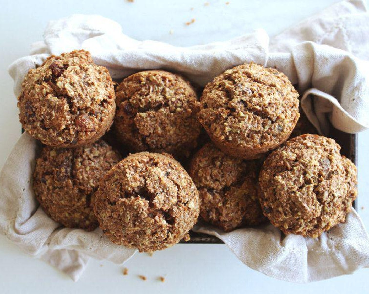 Naturally Sweetened Dairy Free Raisin Bran Muffins