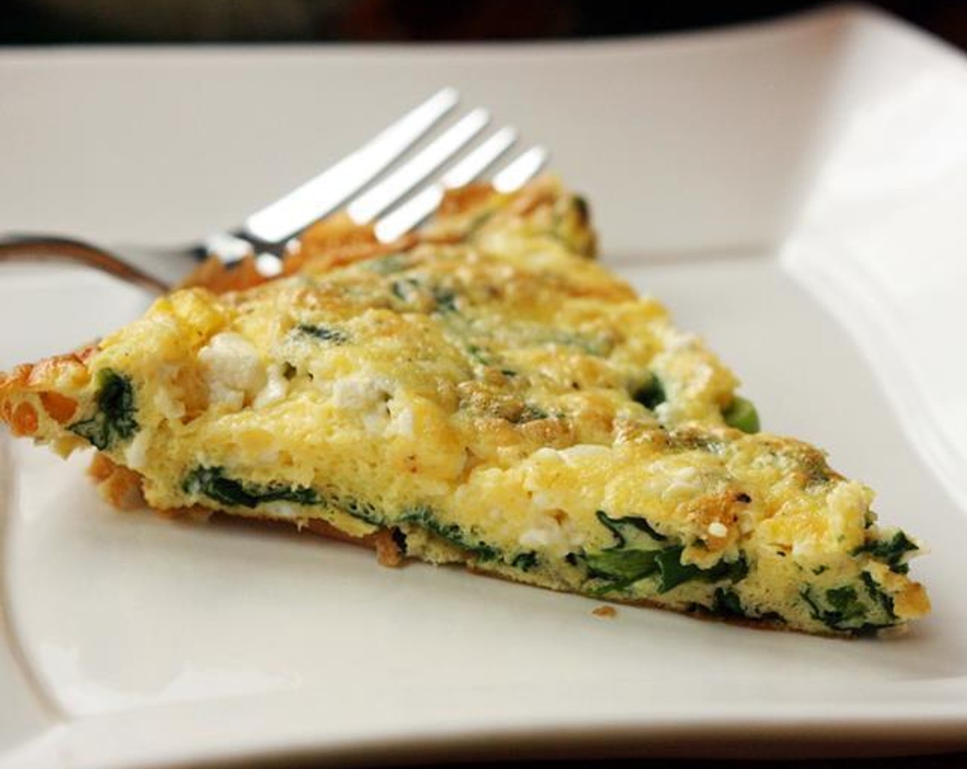 Spinach, Scallion, & Feta Frittata