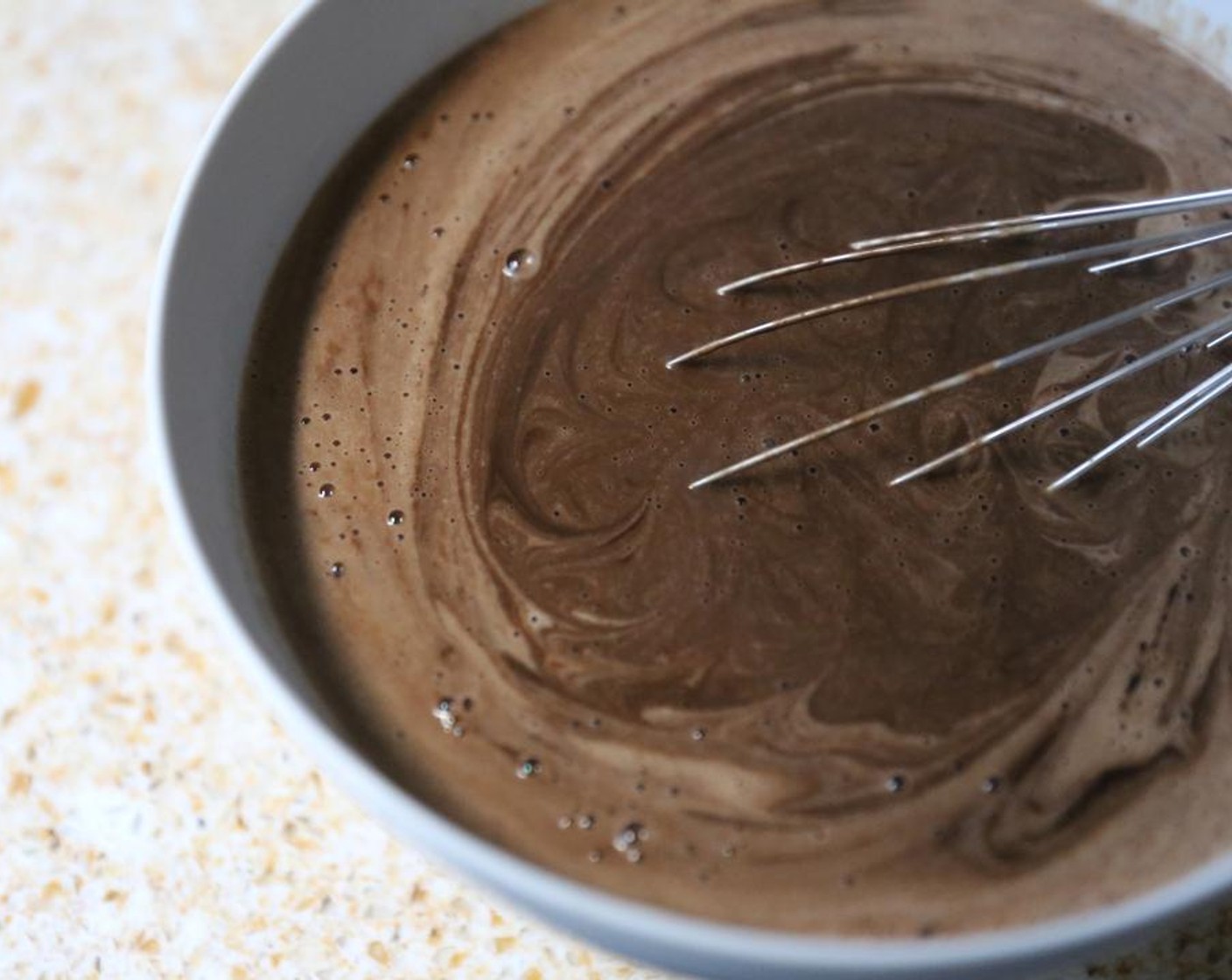 step 5 Whisk until all the chocolate is melted.