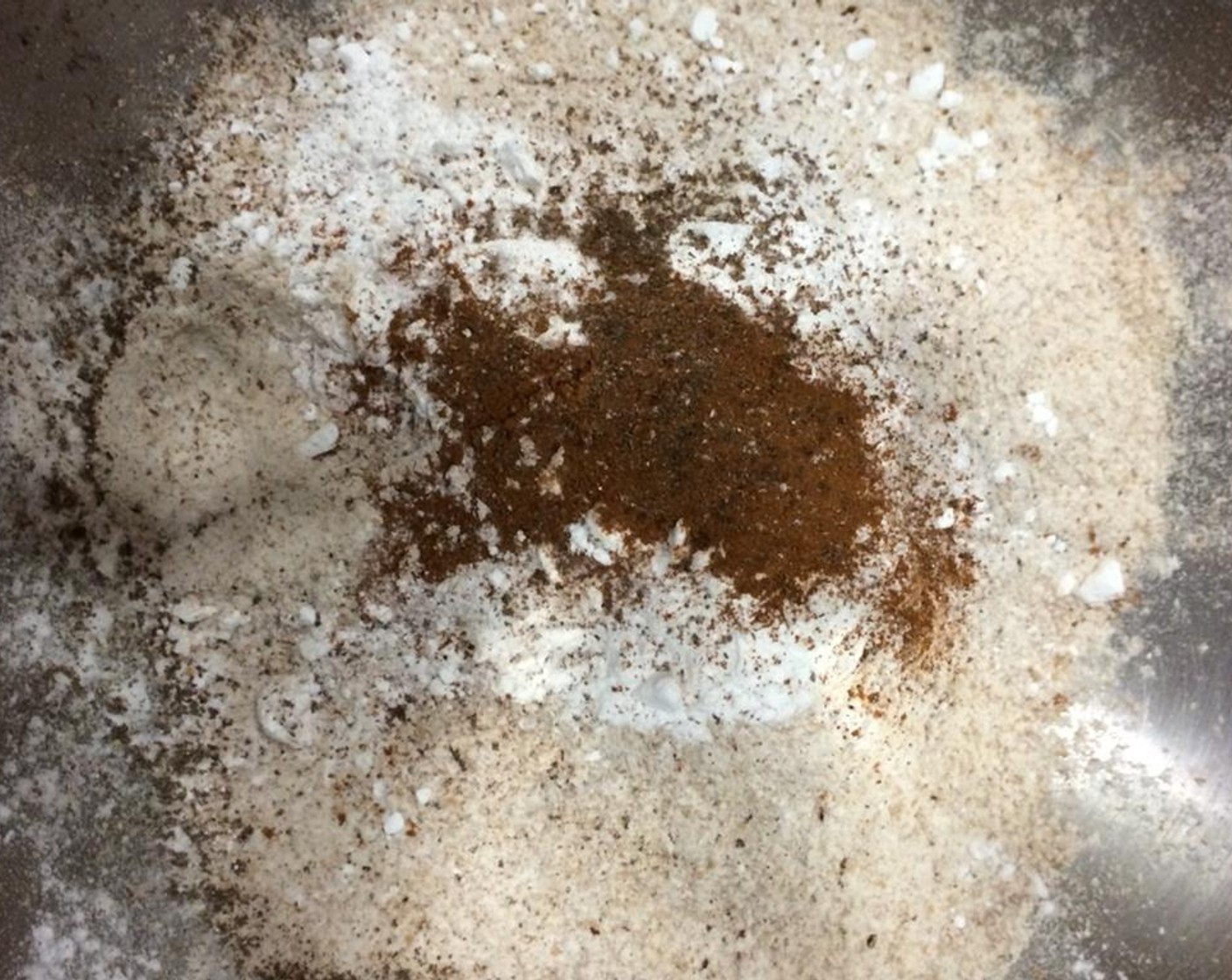 step 2 Spray an 8 1/2 x 4 1/2-inch bread load with Nonstick Cooking Spray (as needed). Combine Whole Wheat Flour (1 2/3 cups), Baking Powder (1/2 Tbsp), and Salt (1 tsp) in a medium bowl. Set aside.
