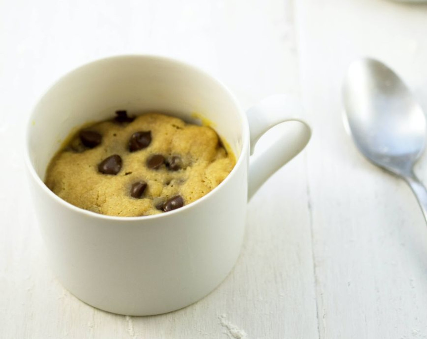 Peanut Butter and Chocolate Chip Mug Cookie