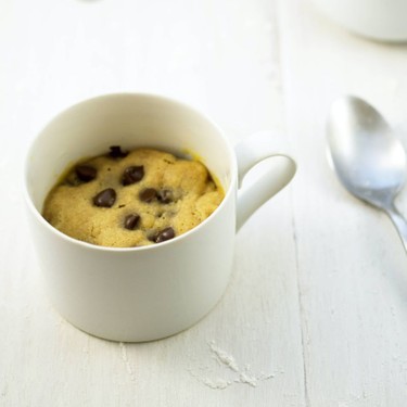 Peanut Butter and Chocolate Chip Mug Cookie Recipe | SideChef