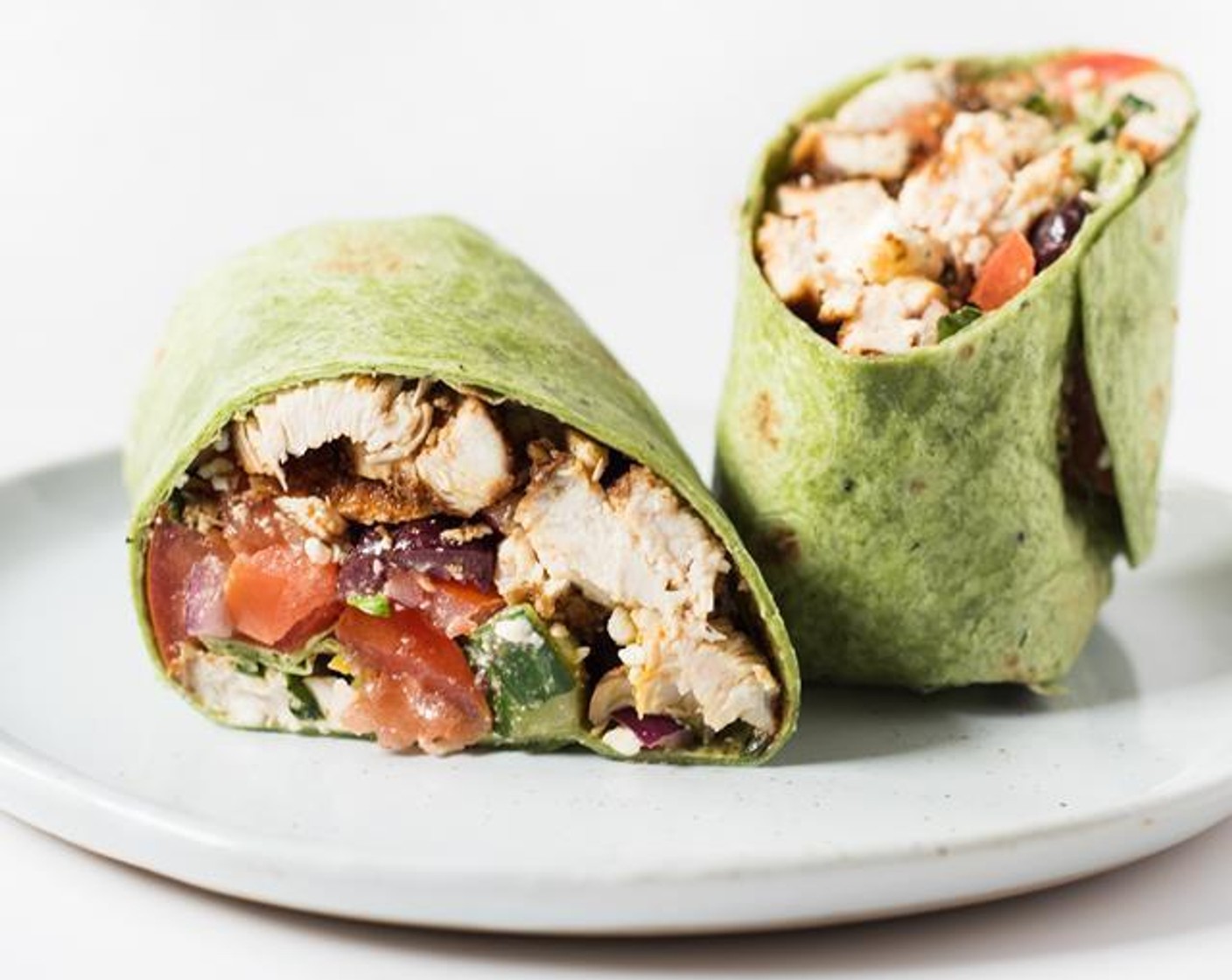 Mediterranean Chicken Wrap