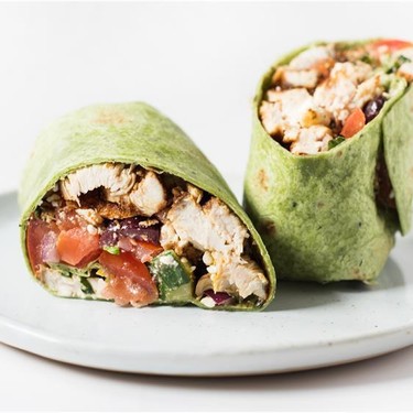 Mediterranean Chicken Wrap Recipe | SideChef