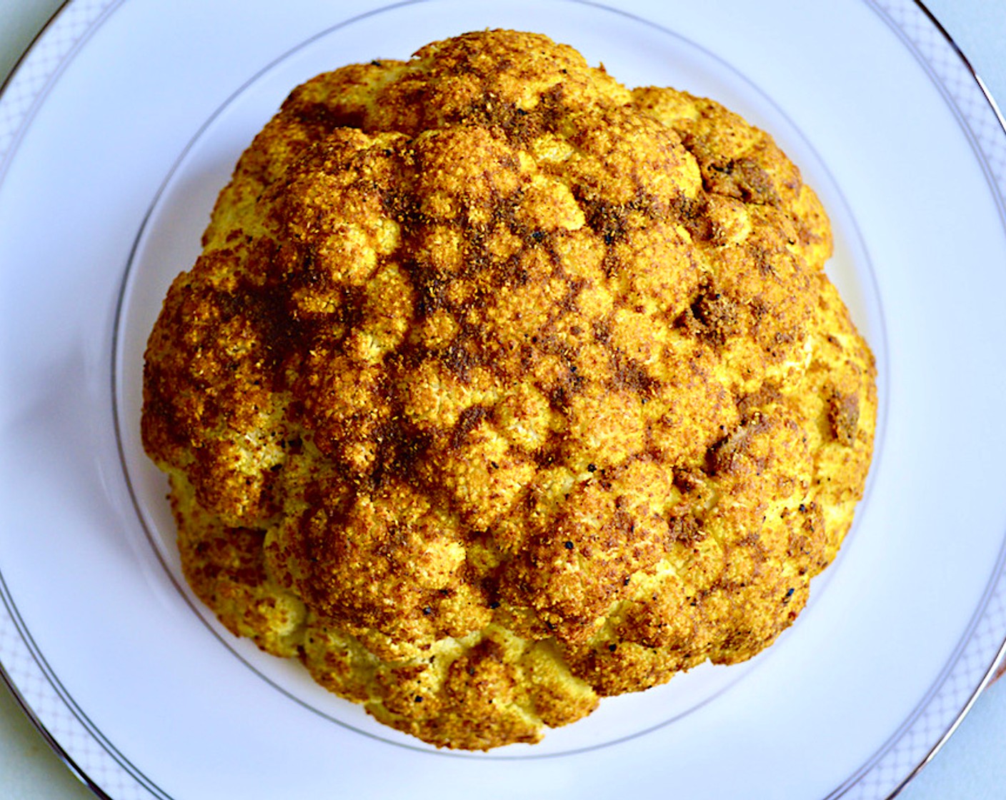 Curry Whole Roasted Cauliflower