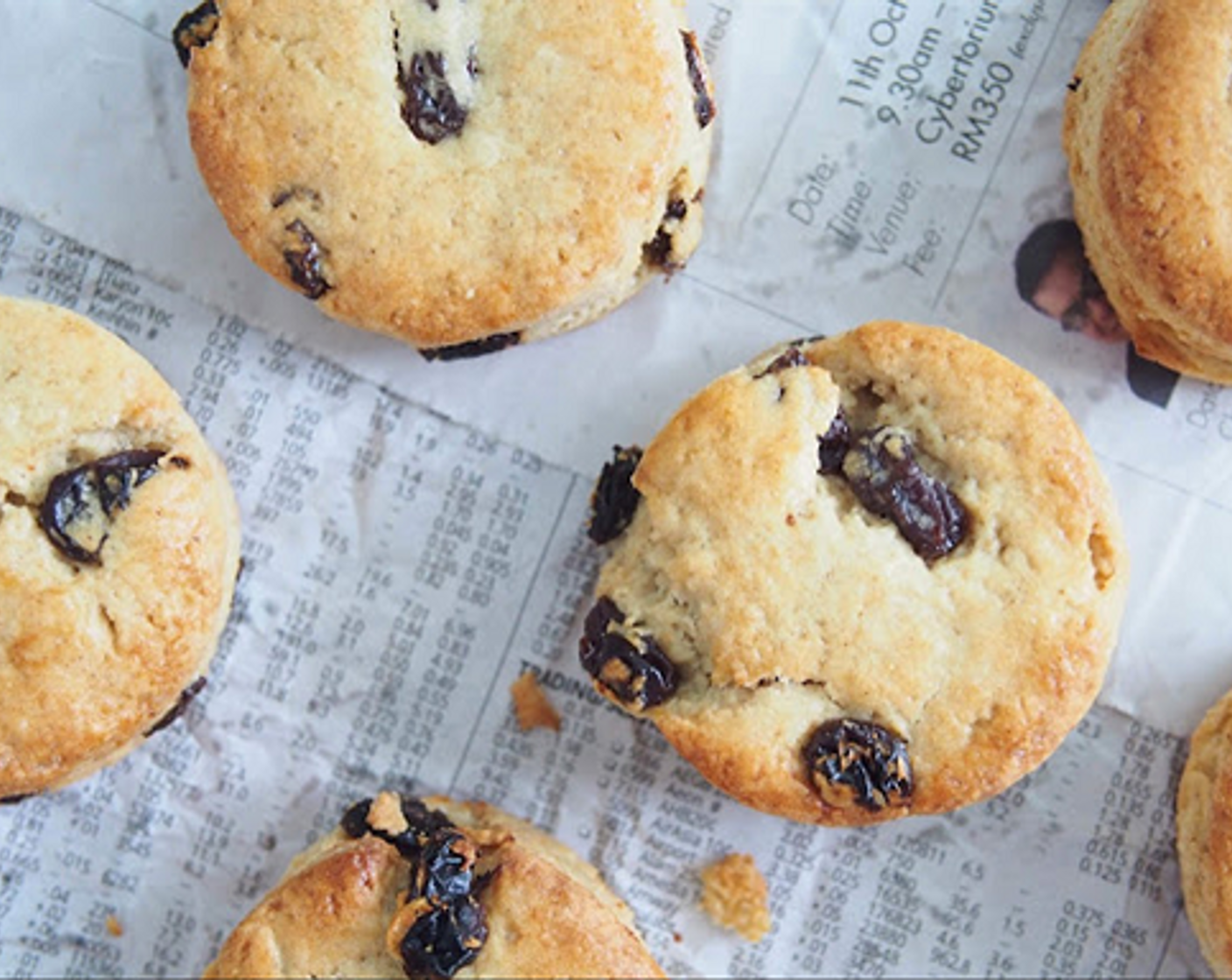 Oatmeal Buttermilk Scones