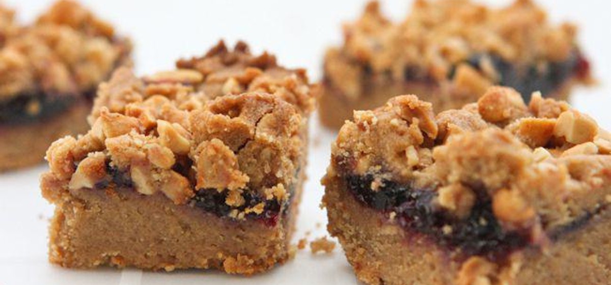 Peanut Butter and Jelly Bars Recipe | SideChef