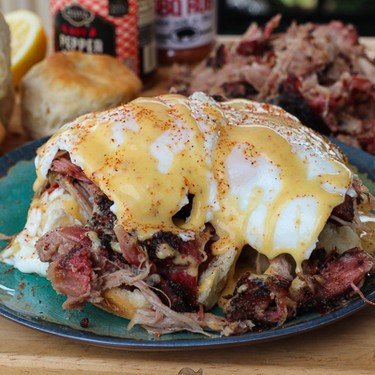 Pulled Pork Benedict Recipe | SideChef