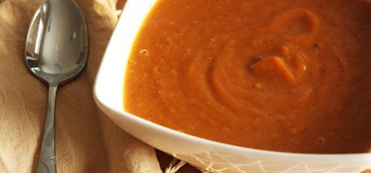 Spiced &amp; Smoky Sweet Potato Soup Recipe | SideChef