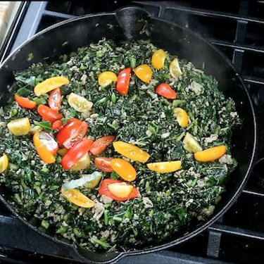 Jamaican Callaloo with Turkey Recipe | SideChef