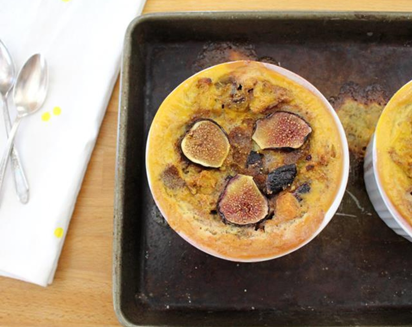 Bread Pudding with Seasonal Fruit