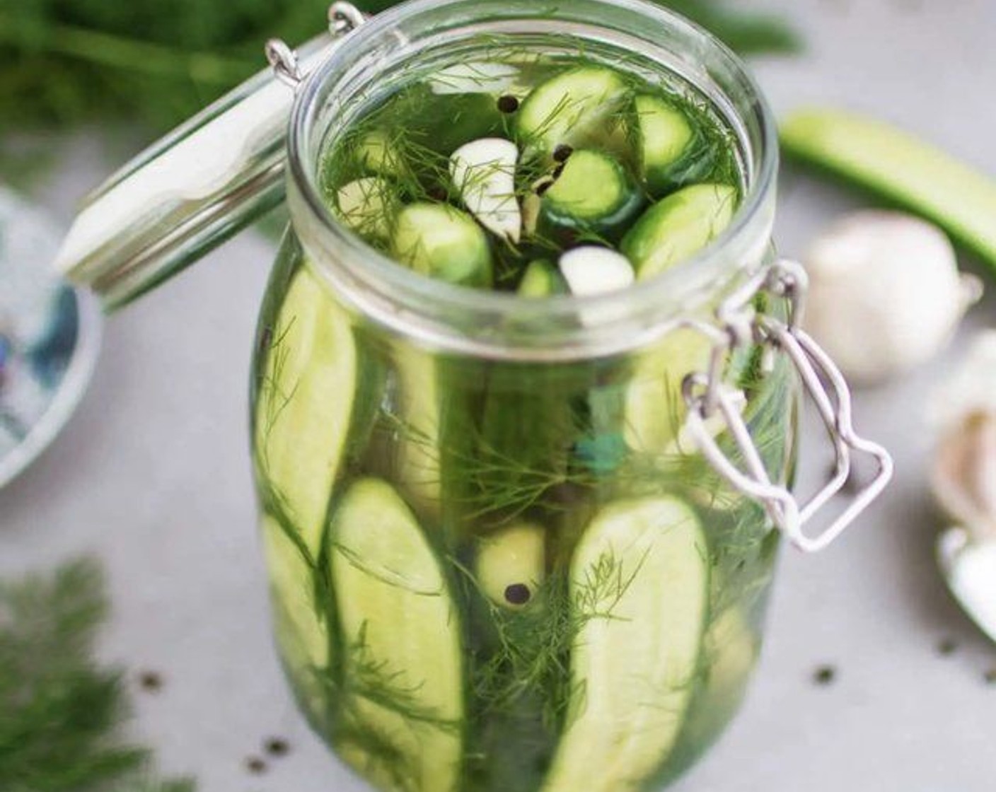 Pickled Cucumber with Dill