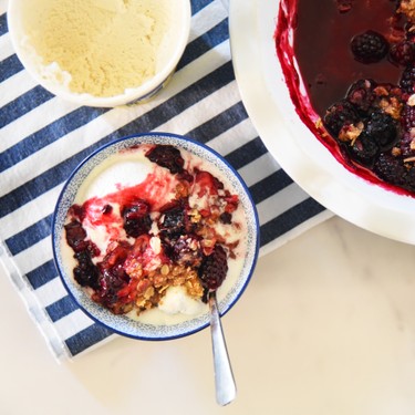Blackberry Crumble Recipe | SideChef