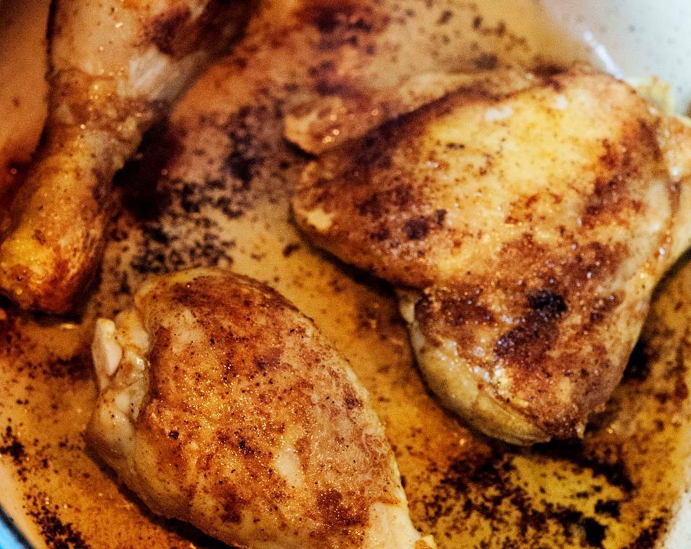 step 4 In a large Dutch oven or other heavy pot, heat Vegetable Oil (1 tsp) over high. In batches, cook chicken until browned on all sides, about 12 minutes total.