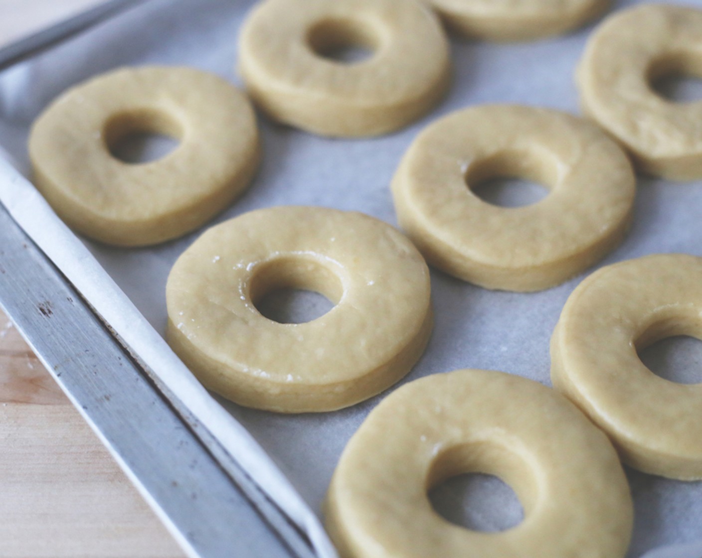 step 14 Cover the tray with a tea towel and place in the fridge for a few hours, ideally overnight.