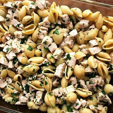 Pasta with Chicken, Lemon and White Wine Recipe | SideChef