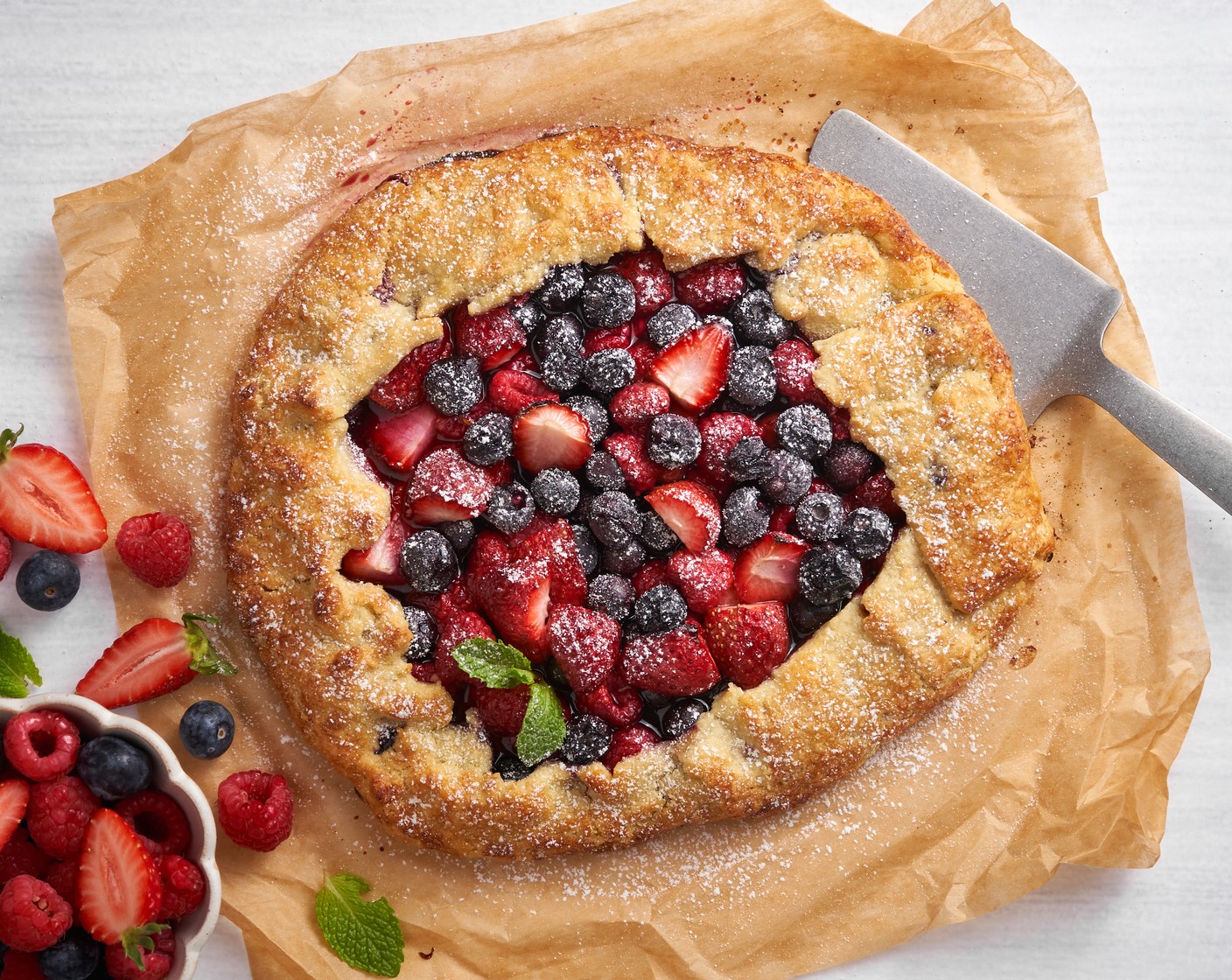 Easy Mixed Berry Galette