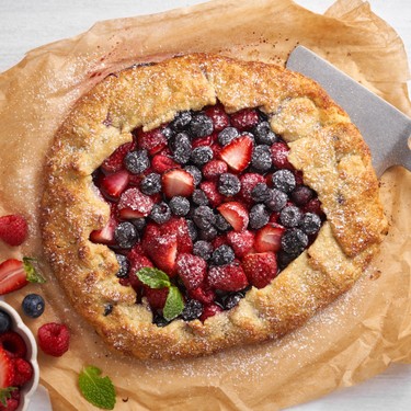 Easy Mixed Berry Galette Recipe | SideChef