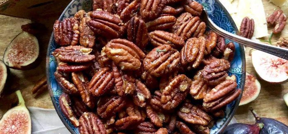 Sweet and Savory Roasted Pecans Recipe | SideChef