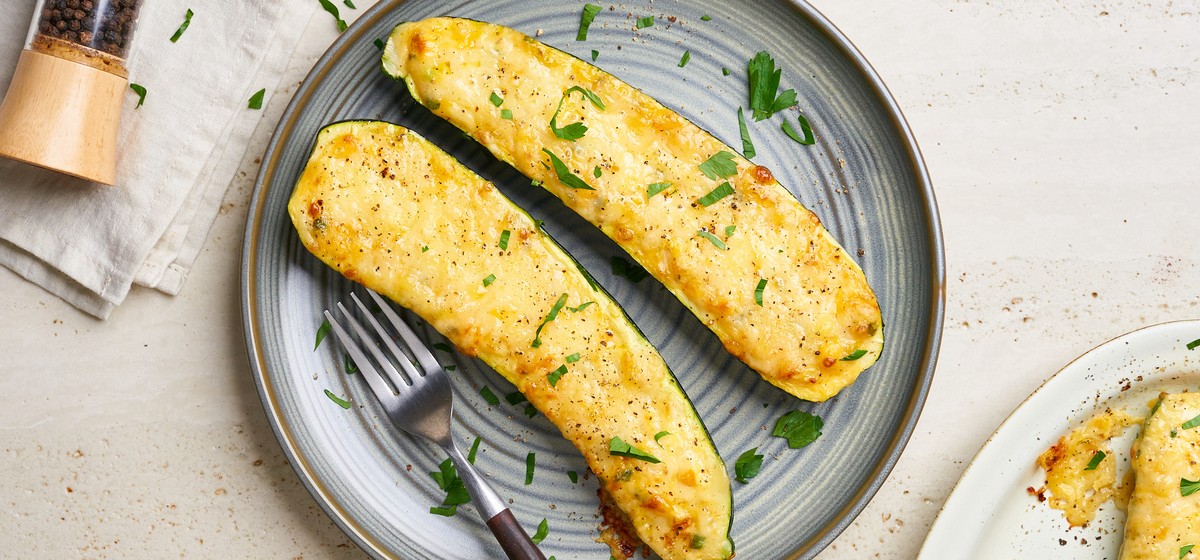 Vegetarian Zucchini Boats Recipe | SideChef