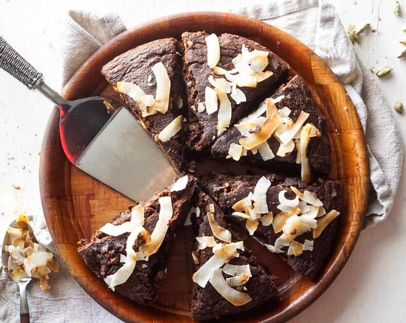 Coconut Chai Chocolate Cake