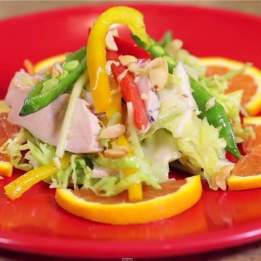 Asian Chicken Veggie Salad Recipe | SideChef