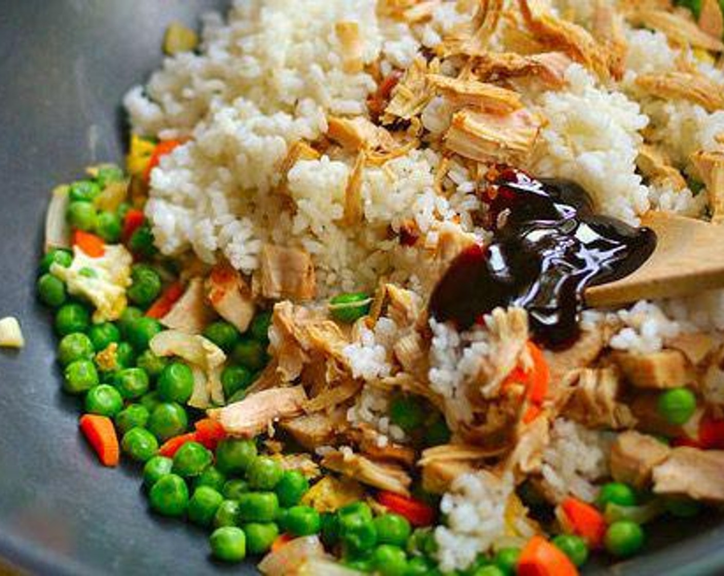 step 4 Add Oyster Sauce (2 Tbsp), Soy Sauce (1 Tbsp) and Chicken Bouillon Powder (to taste).