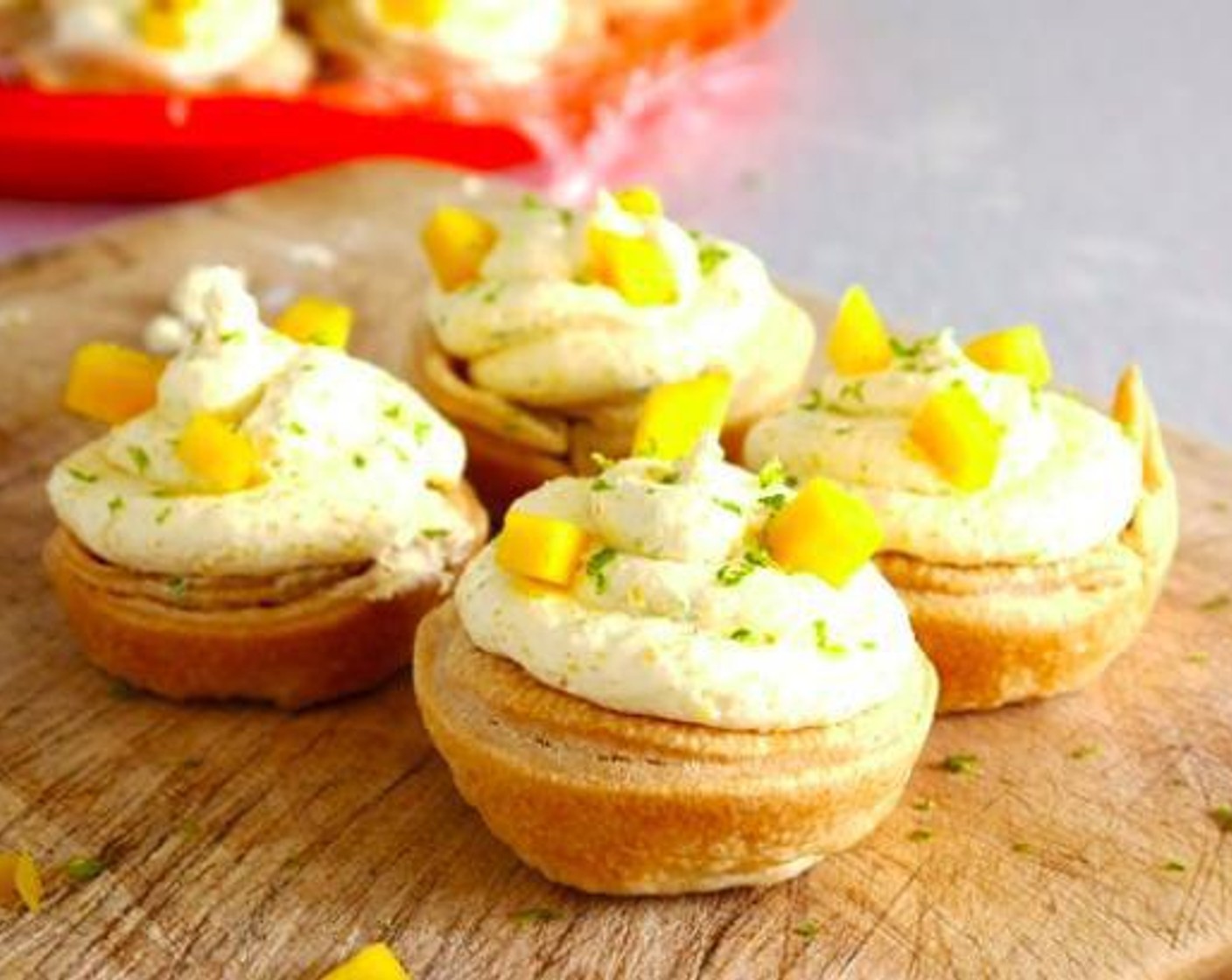 Easy Mango and Lime Tarts