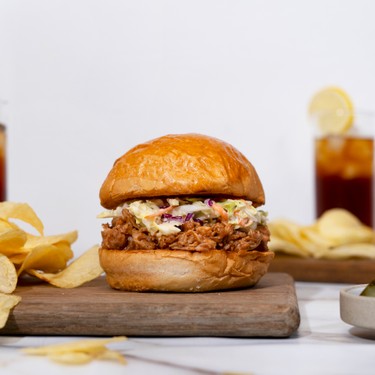 5-Ingredient BBQ Chicken Sandwich with Ranch Slaw Recipe | SideChef