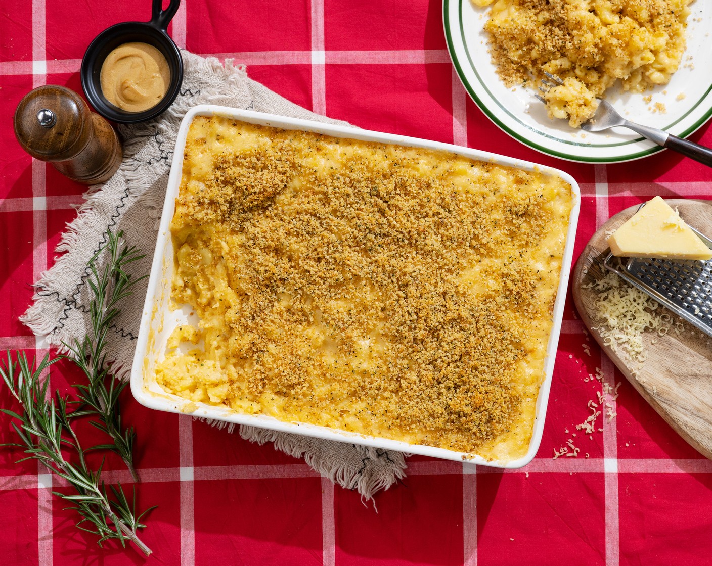 Mac & Cheese with Buttery Breadcrumbs