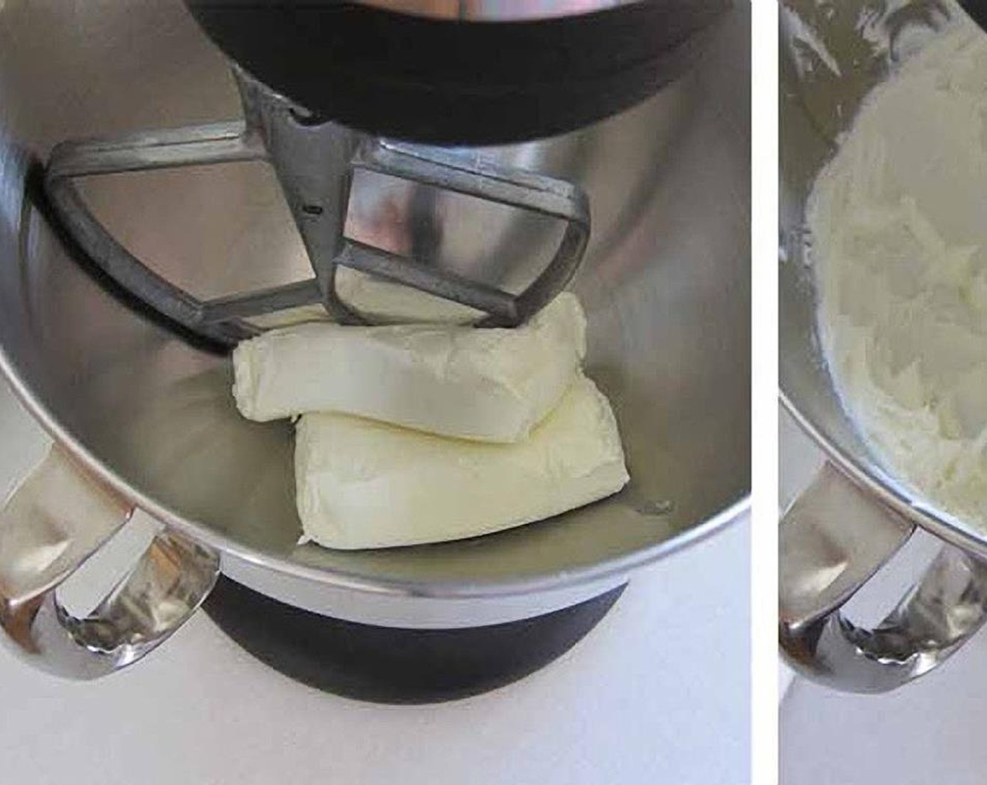 step 5 In the bowl of a stand mixer, or in a mixing bowl using a hand held mixer, beat the Cream Cheese (2 cups) on medium high until smooth, scraping down the sides of the bowl as needed.