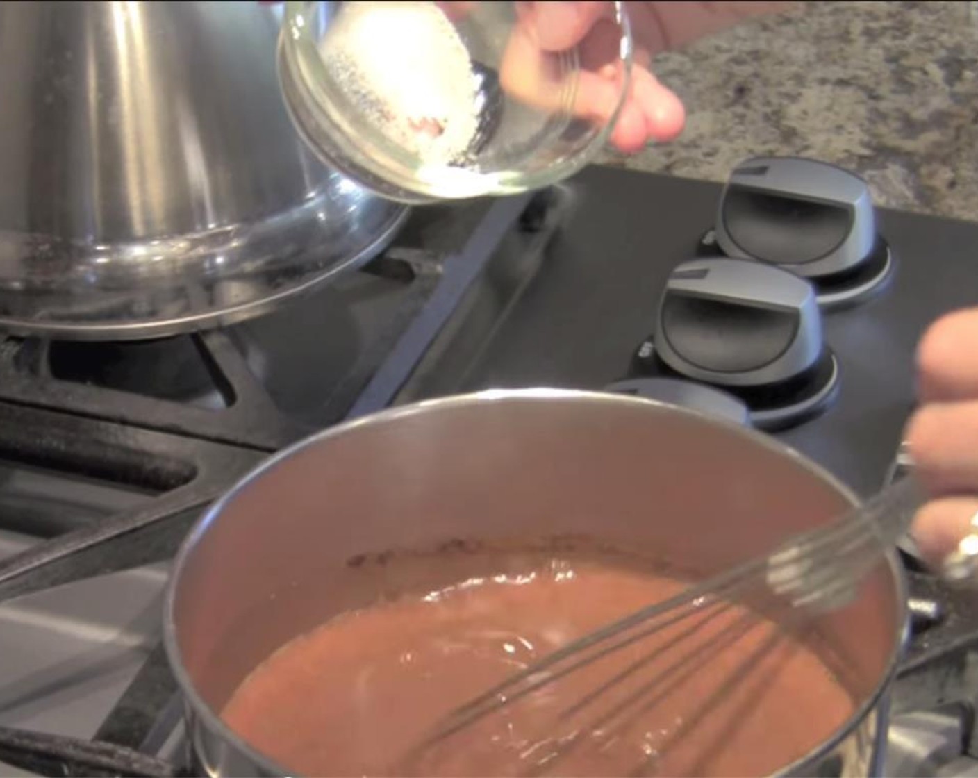 step 3 Add Ground Cumin (1 tsp), McCormick® Garlic Powder (1/2 Tbsp), Salt (3/4 tsp), Ground Cinnamon (1 pinch) and Granulated Sugar (1/2 tsp), stirring after each addition. Bring to a boil as you continue to stir. Once boiling, stir, and cook for 3 to 5 minutes.