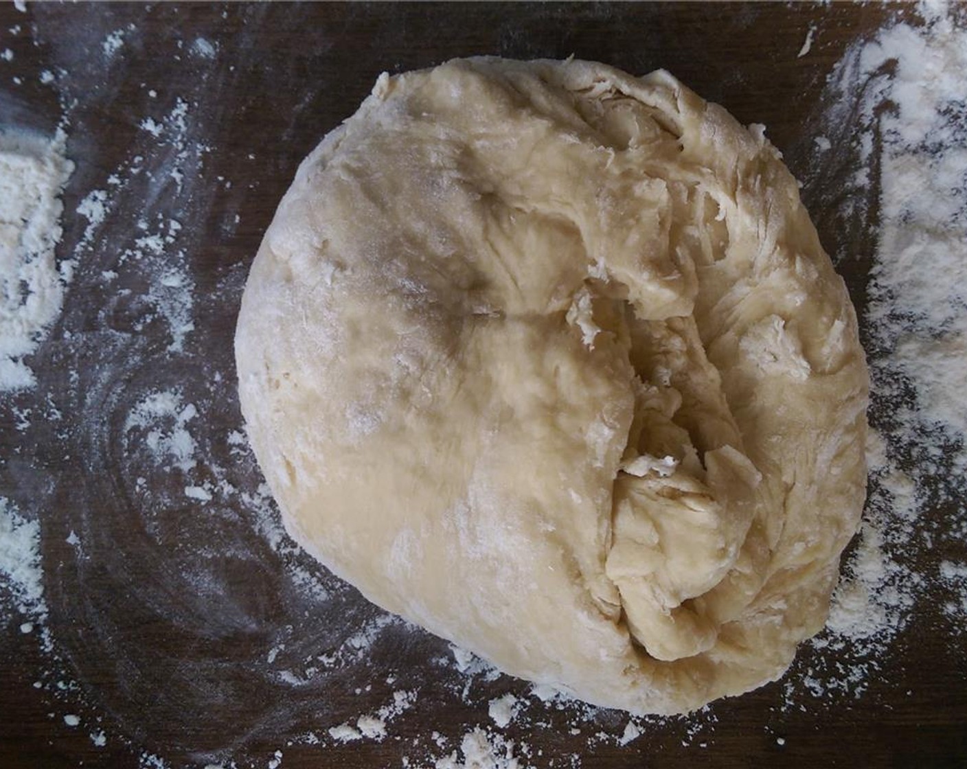 step 3 Turn onto a floured surface; knead until smooth and elastic, about 5-7 minutes.