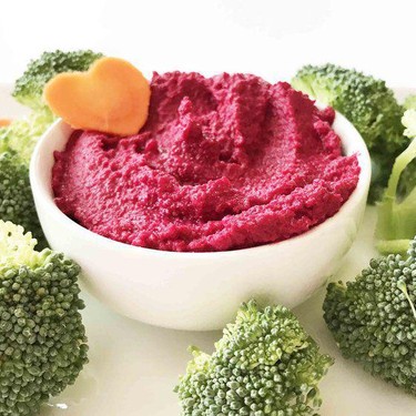 Roasted Beet Hummus Recipe | SideChef