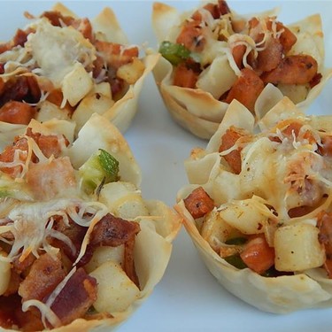 Breakfast Wonton Cups Recipe | SideChef