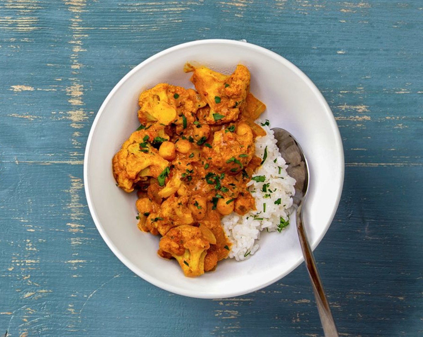 Cauliflower and Chickpea Masala