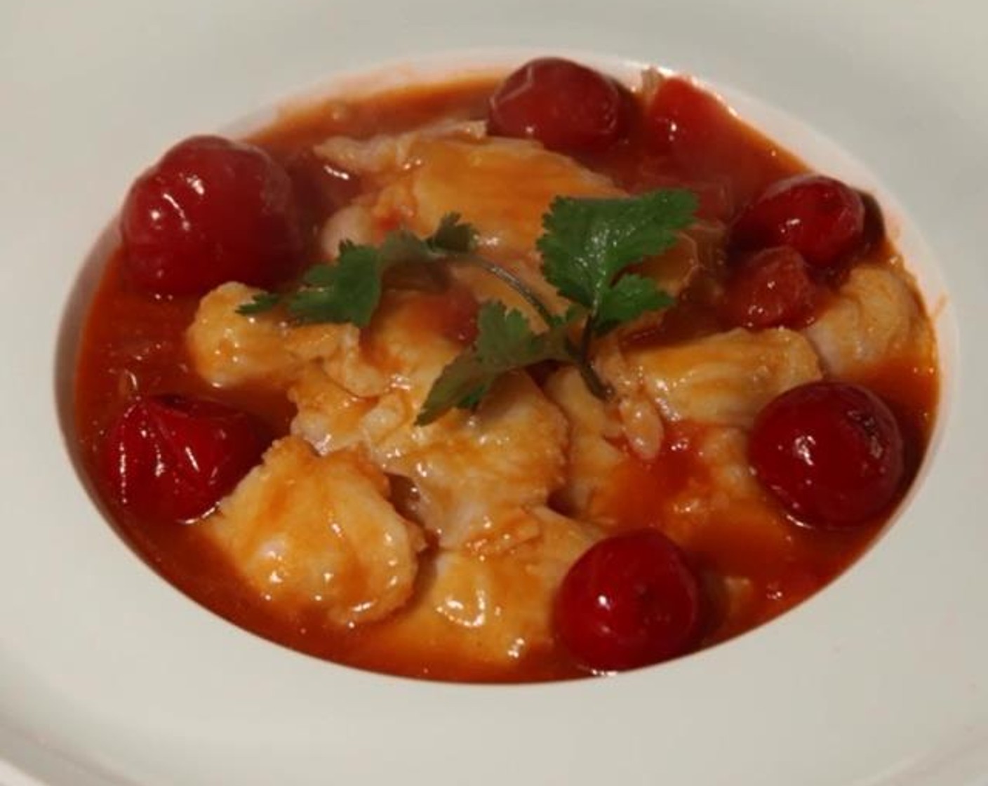 Golden Threadfin in Tomato Soup