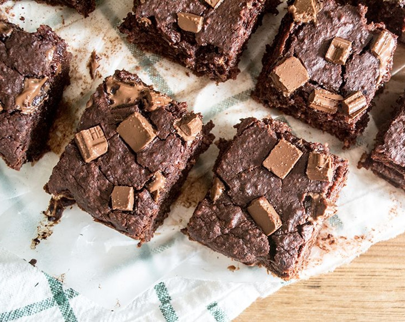 Gooey Black Bean Beet Brownies