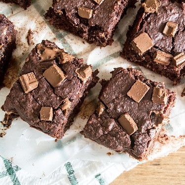 Gooey Black Bean Beet Brownies Recipe | SideChef