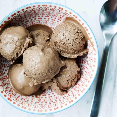 Protein Chocolate Ice Cream Recipe | SideChef