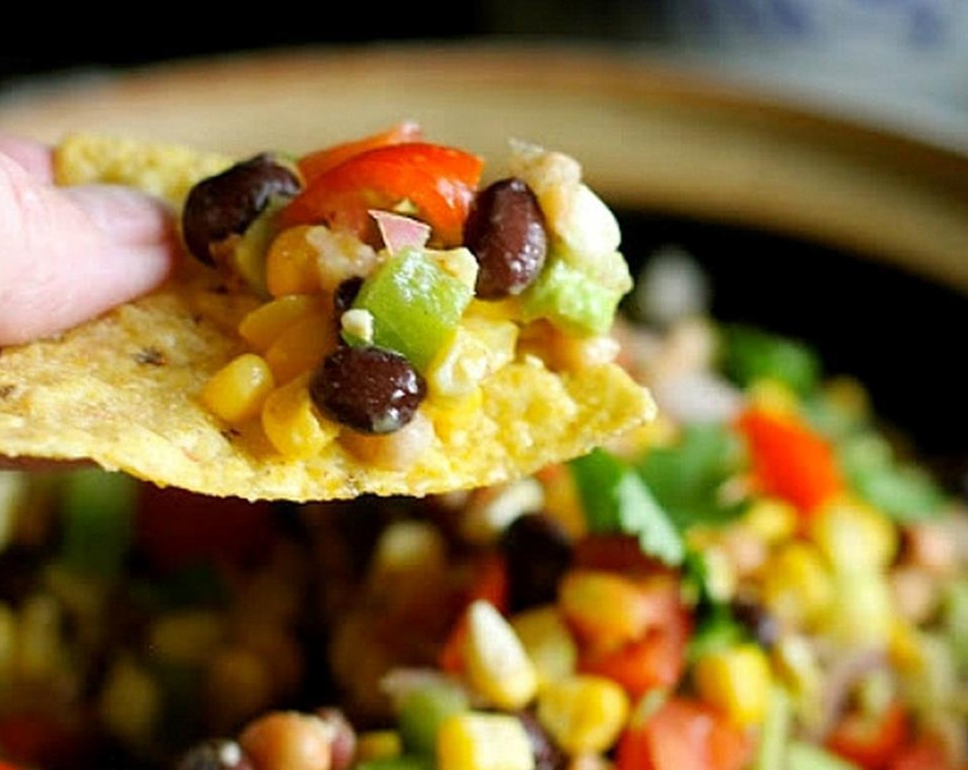 step 8 Serve with Corn Chips or as a salad or side dish. Enjoy!