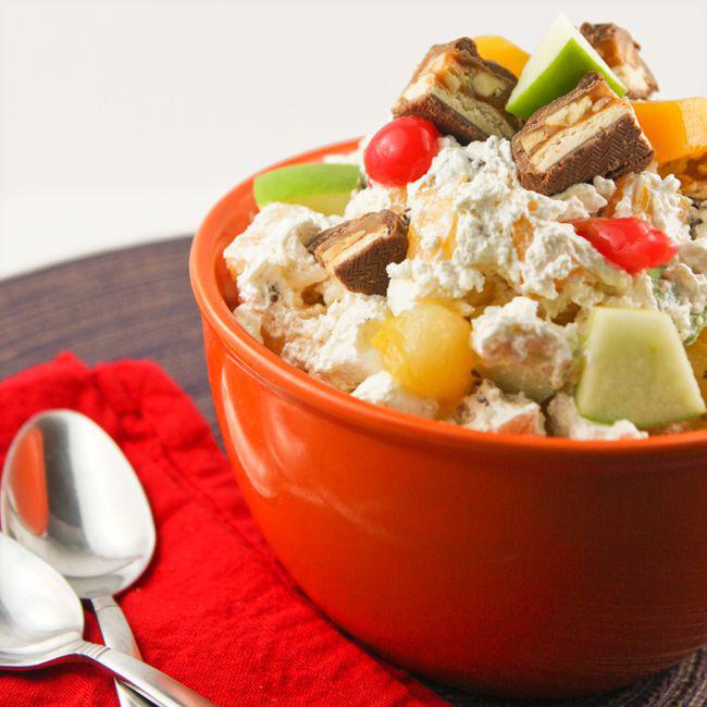 Candy Bar Fruit Salad Recipe SideChef