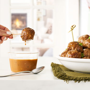 Hoisin Style Glazed Meatballs Recipe | SideChef