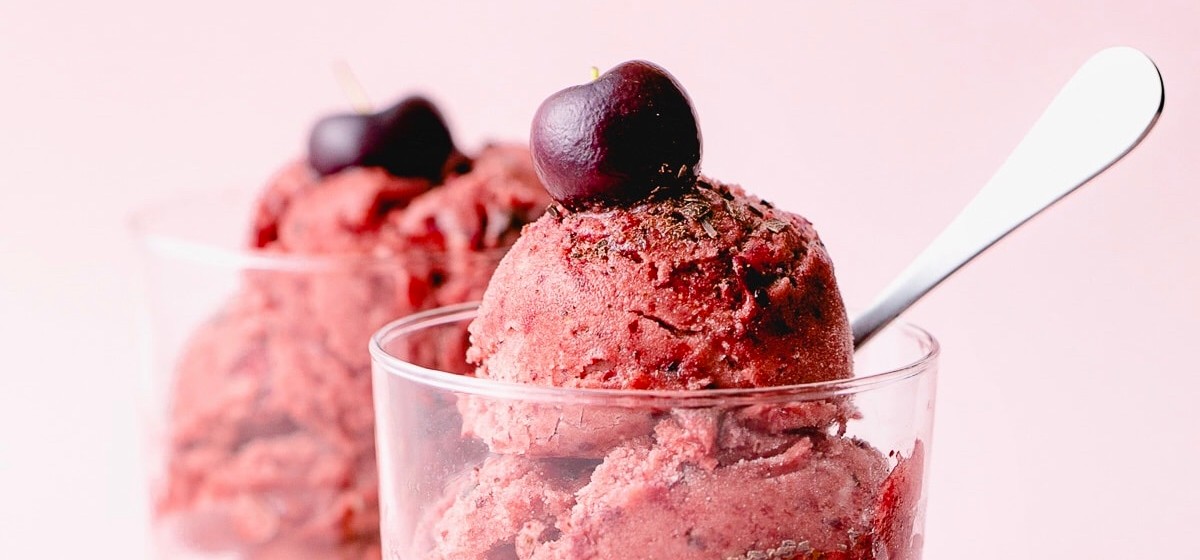 Banana Cherry Garcia Soft Serve Recipe | SideChef