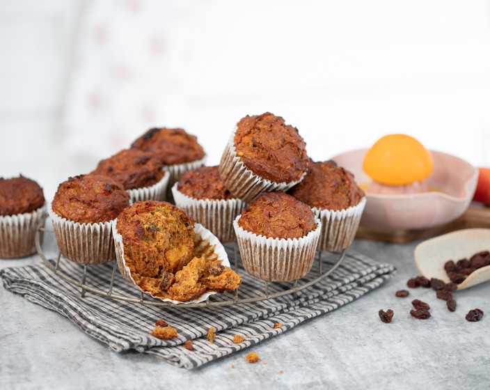 Apricot Morning Glory Muffins Recipe | SideChef