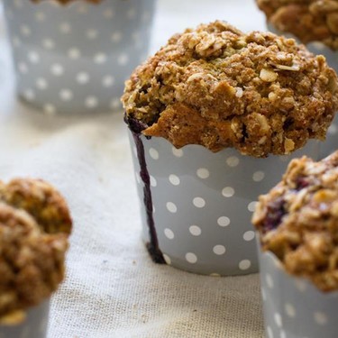 Blueberry Crumb Muffins Recipe | SideChef