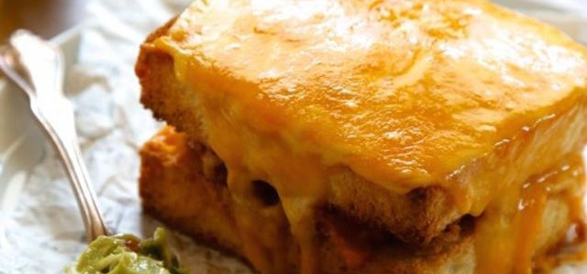 Chorizo Croque Monsieur with Queso &amp; Cojita Guac Recipe | SideChef