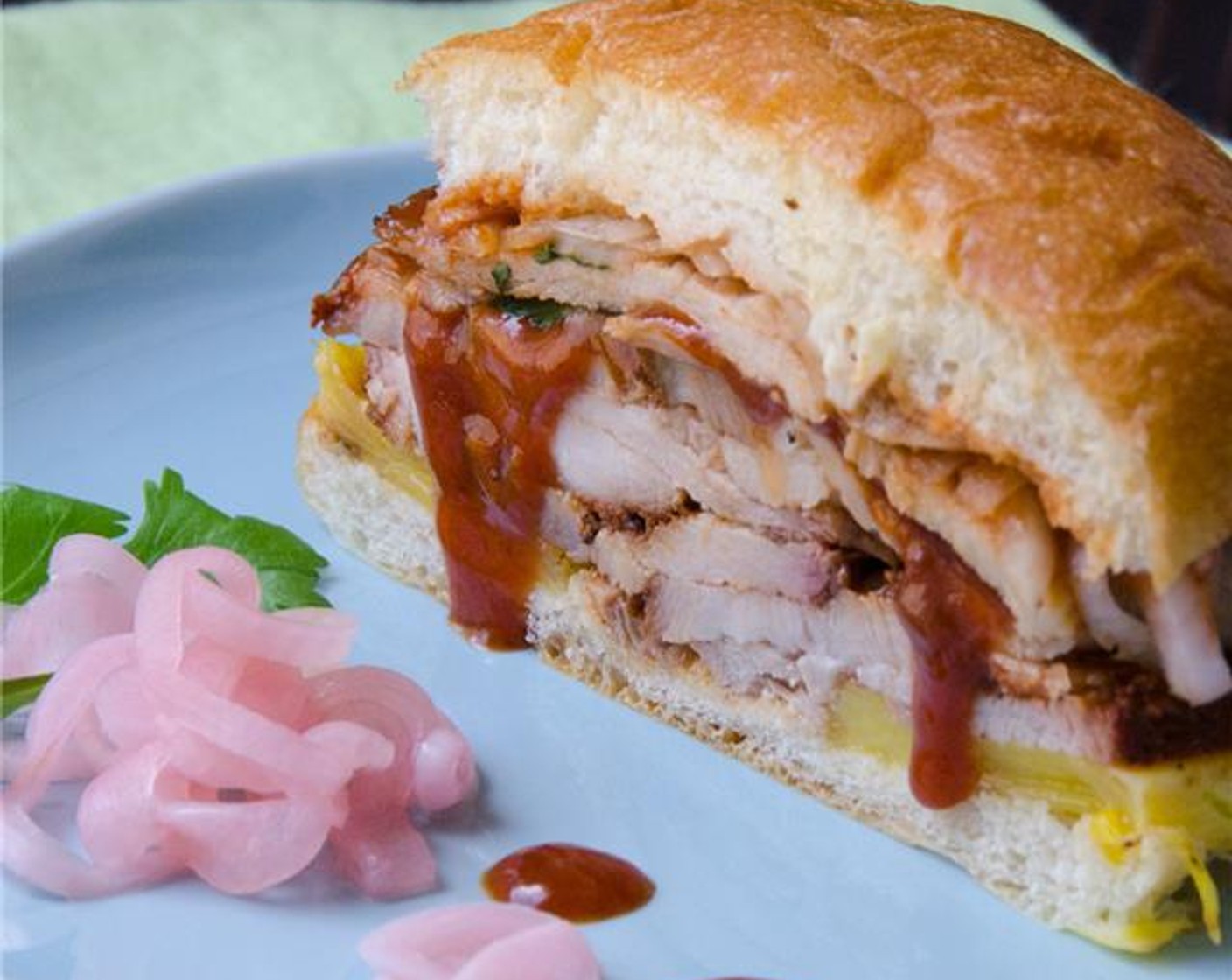 Tangy BBQ Pork Sandwich